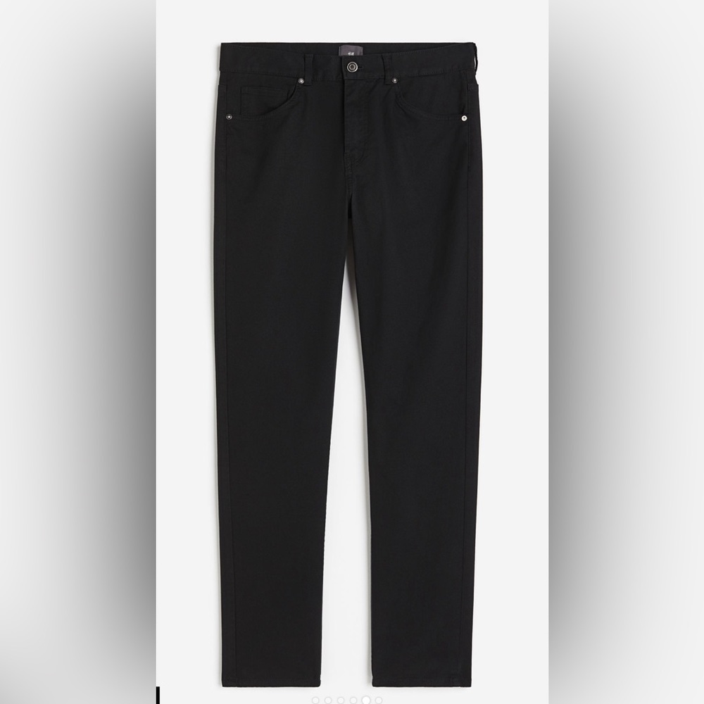 Men’s H&M Slim Fit Cotton Twill Pants